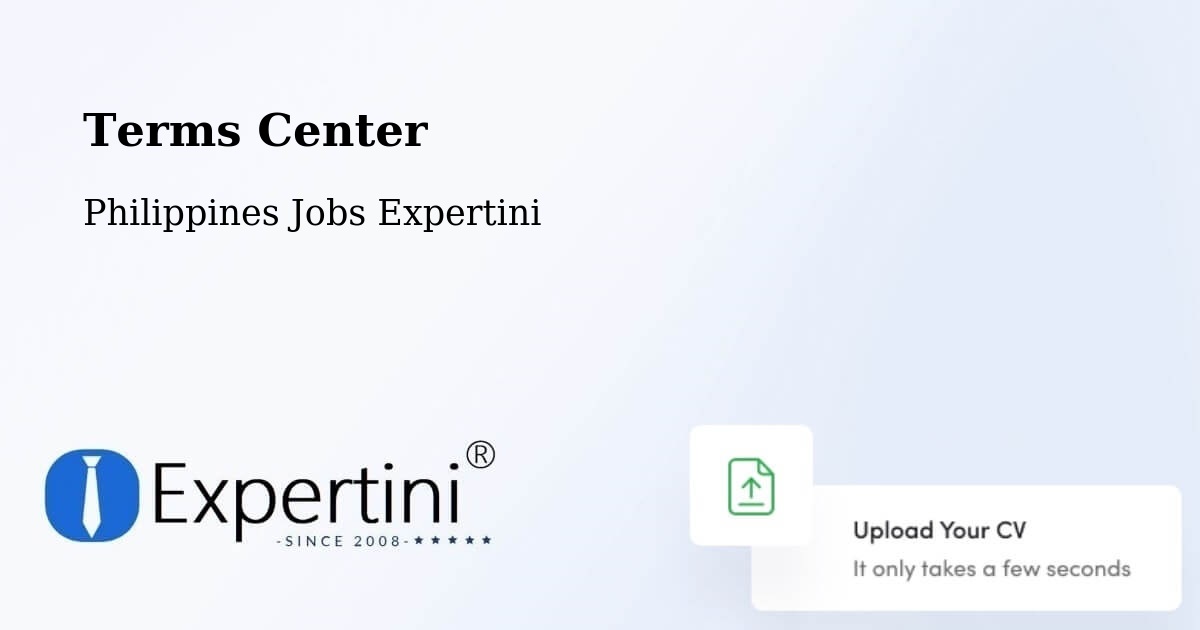 Terms of Service – Angeles - Philippines Jobs Expertini